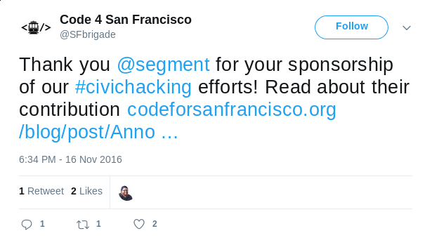 Sponsor placement on Twitter